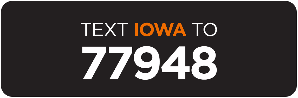 text iowa to 77948